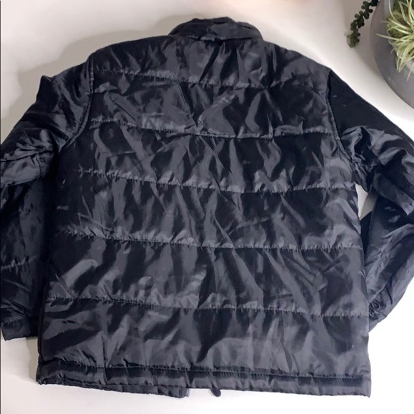 Snozu performance Quilted Black Puffer Zip up Jacket small boy - Picture 7 of 8